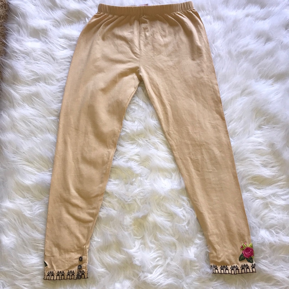 Tan Leggins
